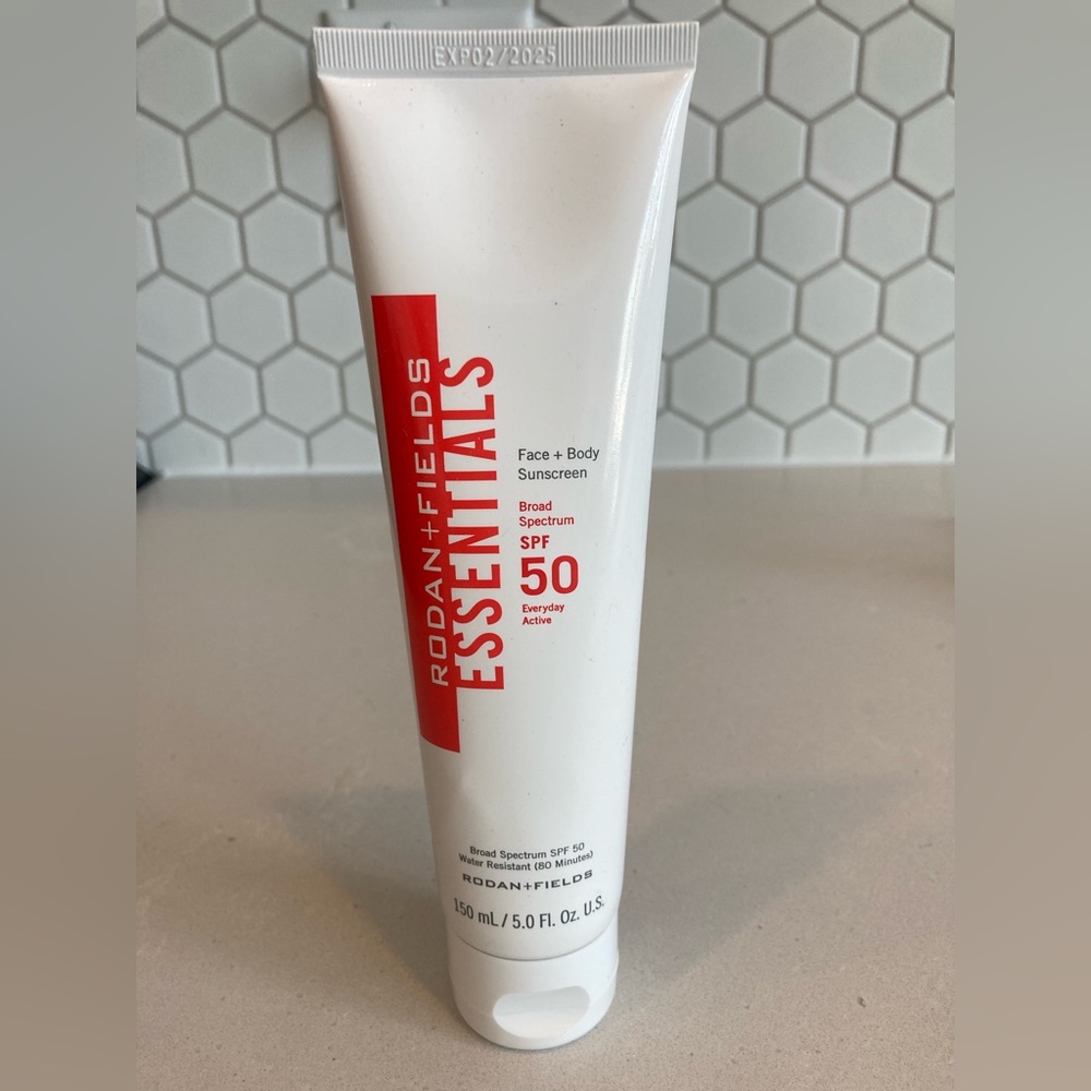 Rodan + Fields Essentials Face + Body Sunscreen SPF 50 Water Resistant